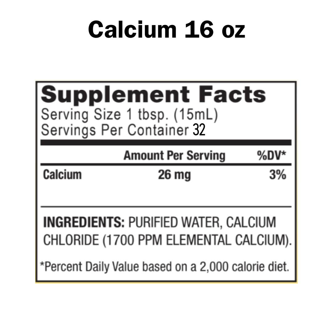 Calcium (Ca) - Mineral Water