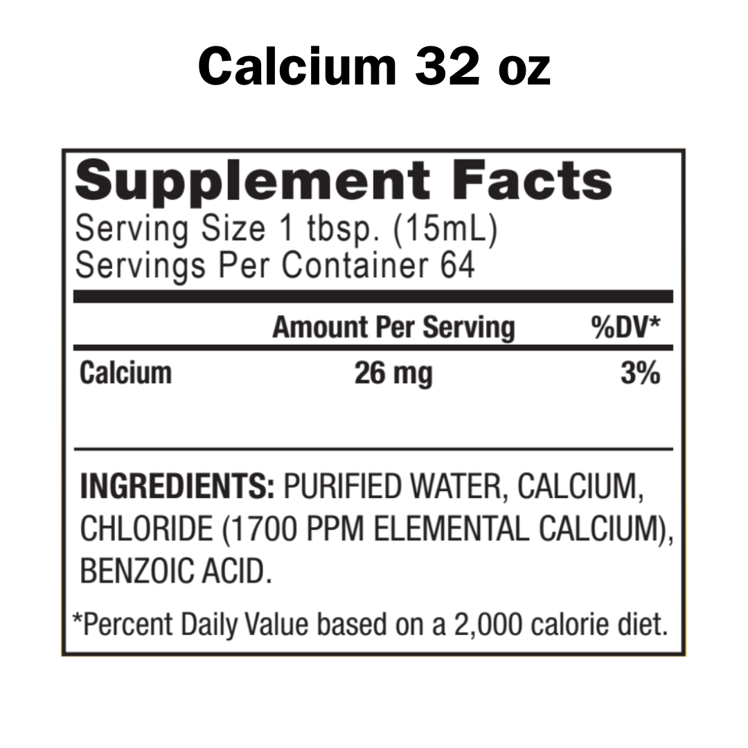 Calcium (Ca) - Mineral Water
