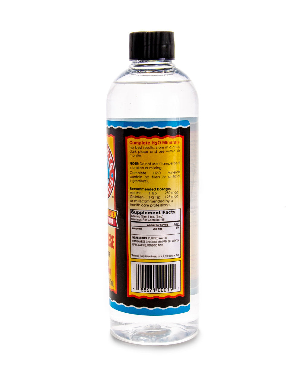 Manganese (Mn) - Mineral Water