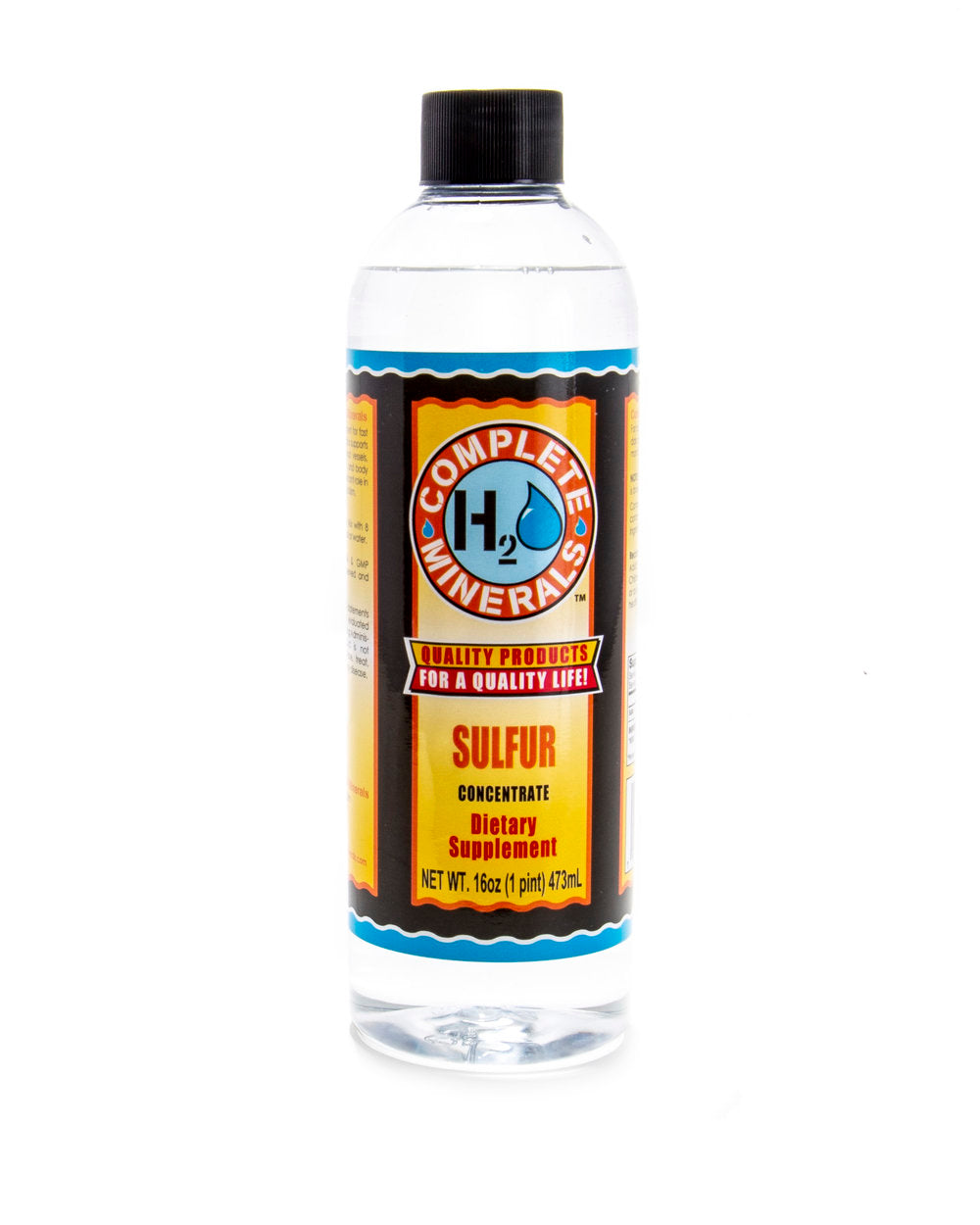 Sulfur (S) Mineral Water