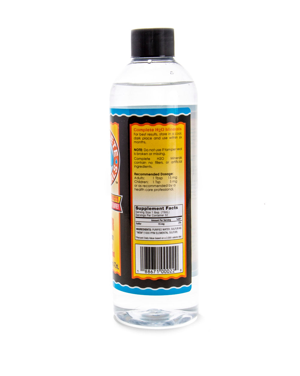 Sulfur (S) - Mineral Water