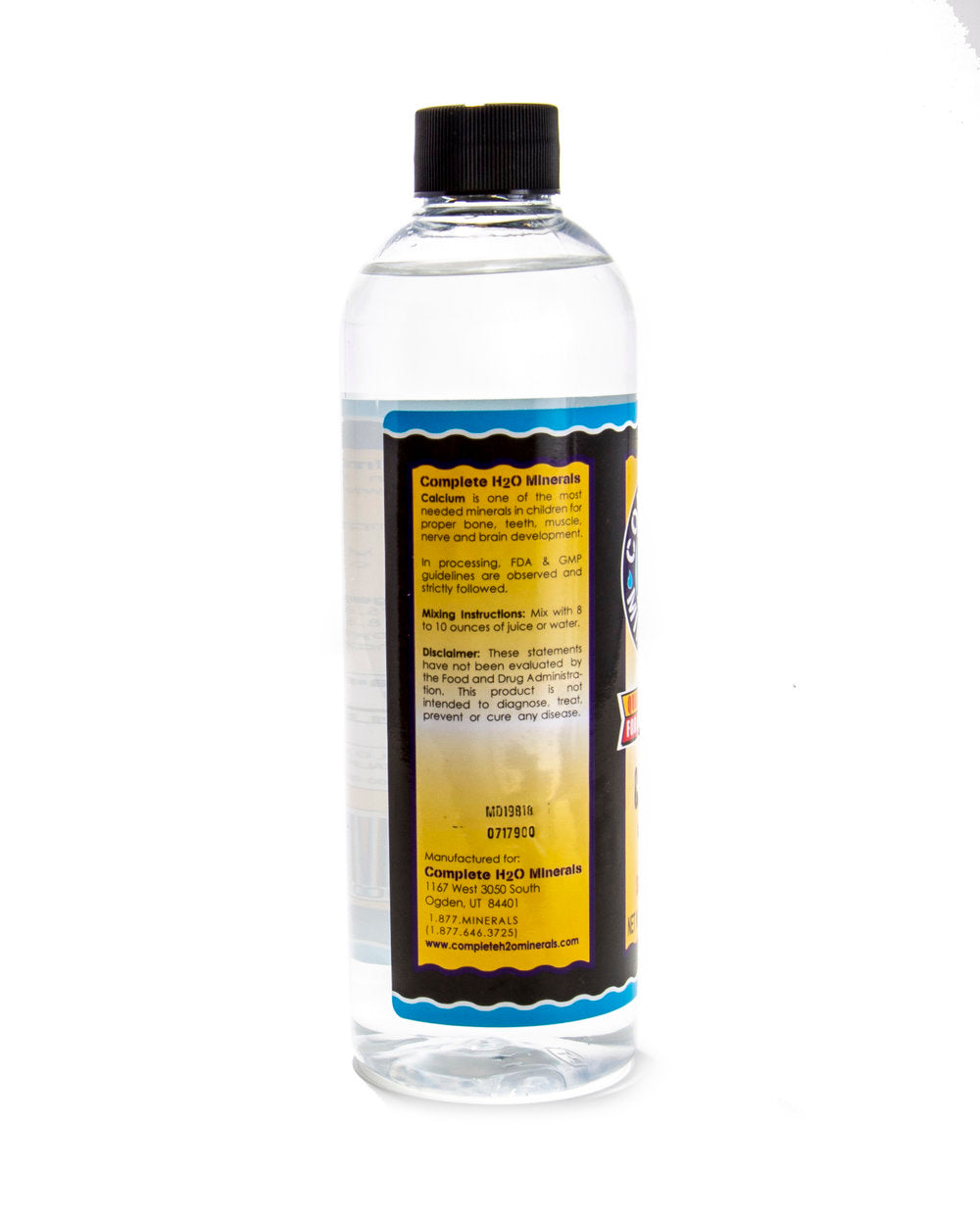 Calcium water mixing instruction