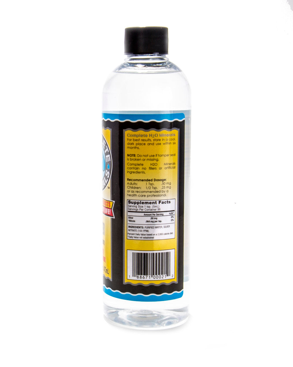 Silver (Ag) - Mineral Water
