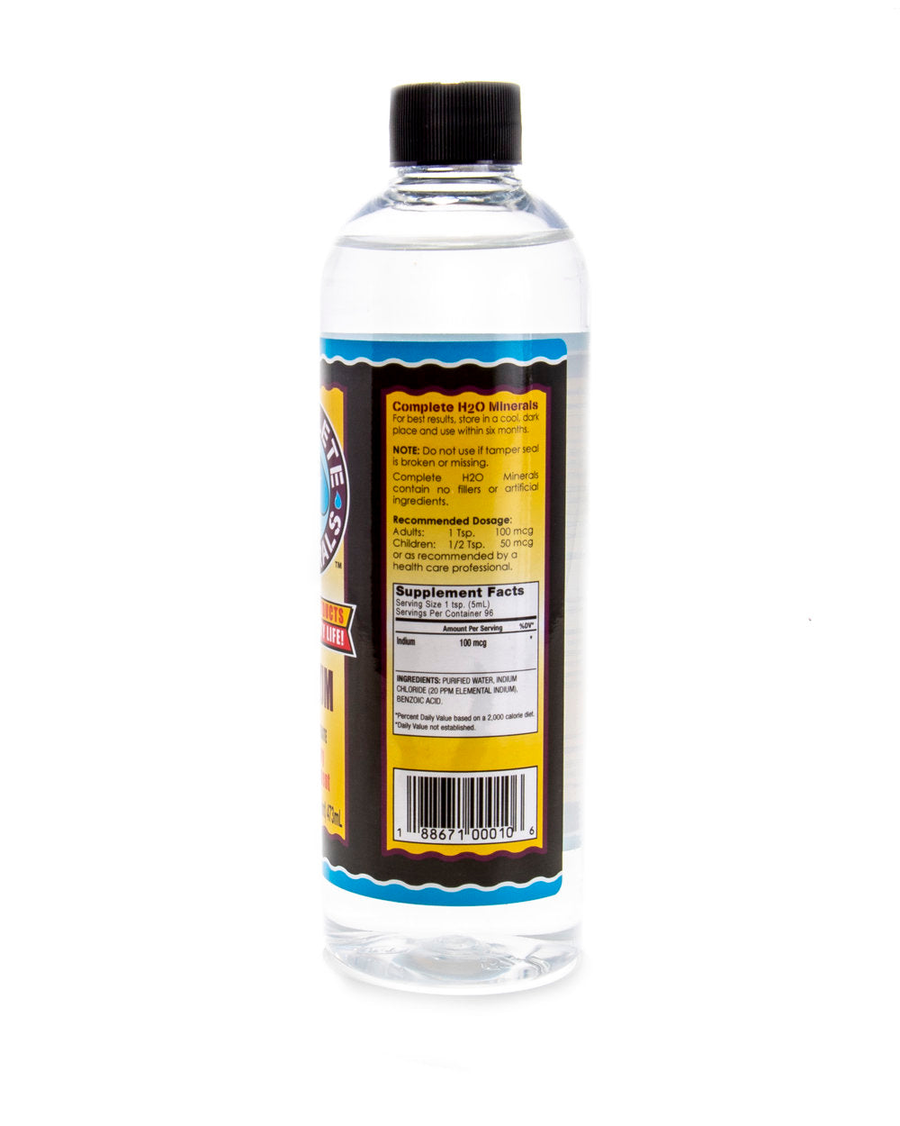 Indium (In) - Mineral Water